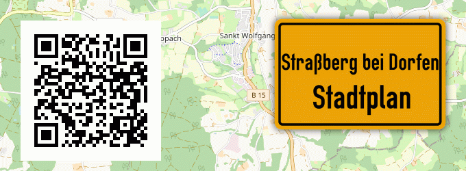 Stadtplan Straßberg bei Dorfen, Stadt