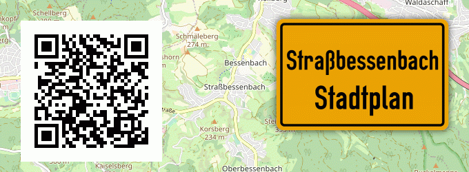 Stadtplan Straßbessenbach