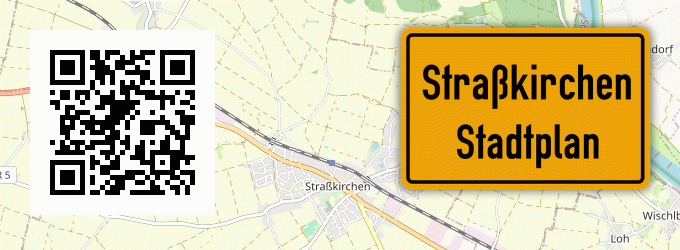 Stadtplan Straßkirchen, Kreis Passau