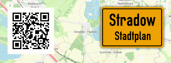 Stadtplan Stradow