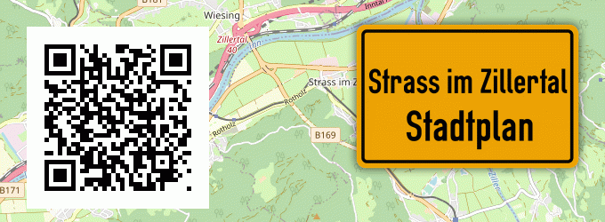 Stadtplan Strass im Zillertal