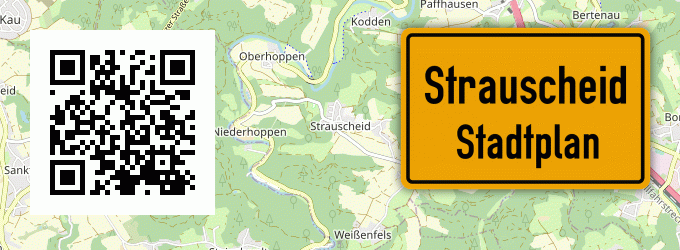 Stadtplan Strauscheid