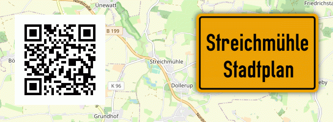 Stadtplan Streichmühle