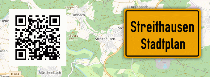 Stadtplan Streithausen