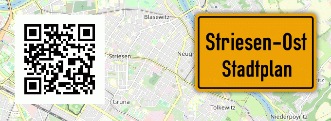 Stadtplan Striesen-Ost