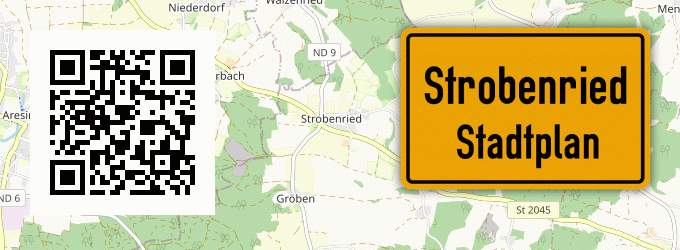 Stadtplan Strobenried