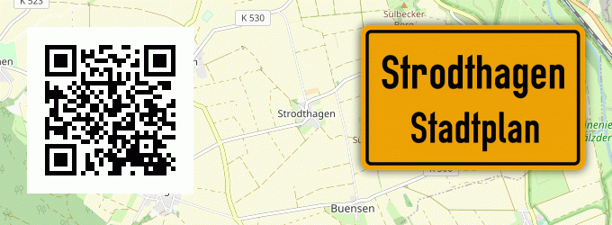 Stadtplan Strodthagen
