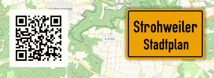 Stadtplan Strohweiler