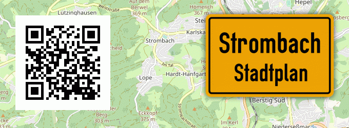 Stadtplan Strombach