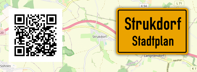 Stadtplan Strukdorf
