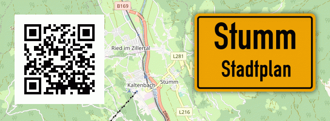 Stadtplan Stumm