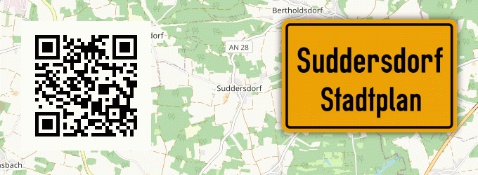 Stadtplan Suddersdorf