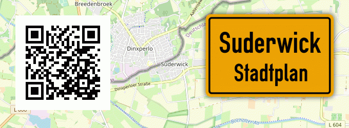 Stadtplan Suderwick