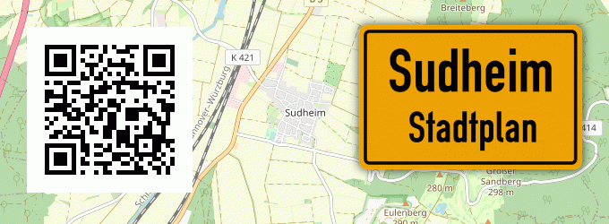 Stadtplan Sudheim