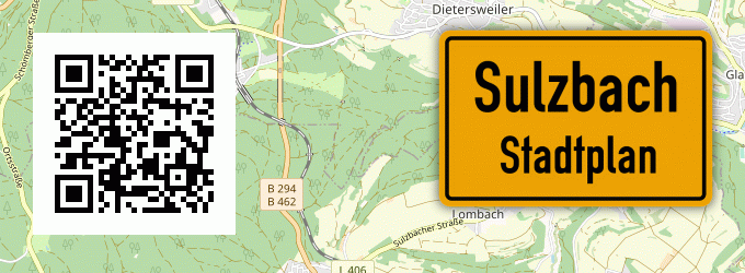 Stadtplan Sulzbach