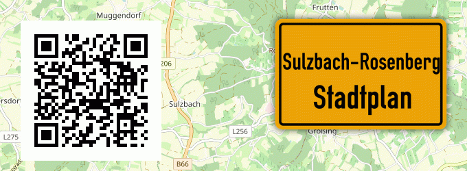 Stadtplan Sulzbach-Rosenberg