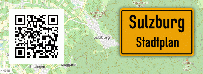 Stadtplan Sulzburg
