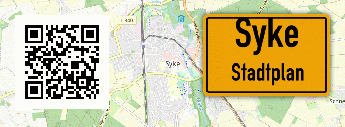 Stadtplan Syke