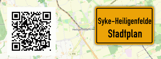 Stadtplan Syke-Heiligenfelde