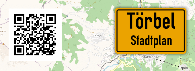 Stadtplan Törbel