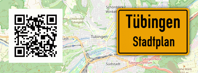 Stadtplan Tübingen