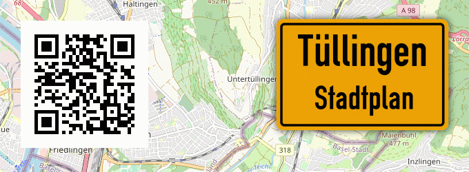 Stadtplan Tüllingen