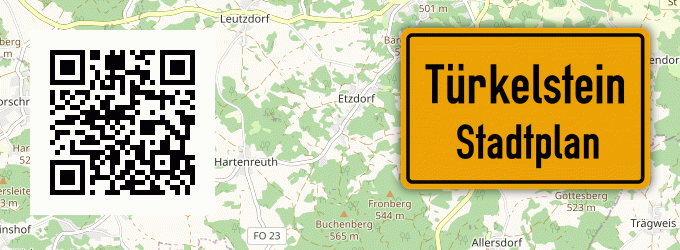 Stadtplan Türkelstein