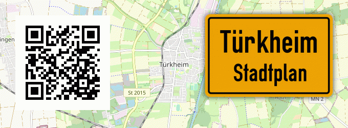Stadtplan Türkheim