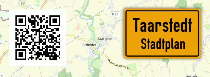 Stadtplan Taarstedt