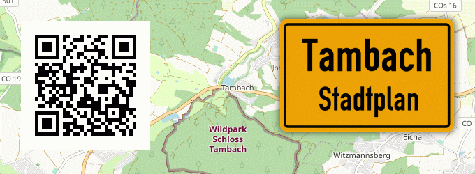 Stadtplan Tambach