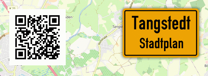 Stadtplan Tangstedt, Kreis Pinneberg