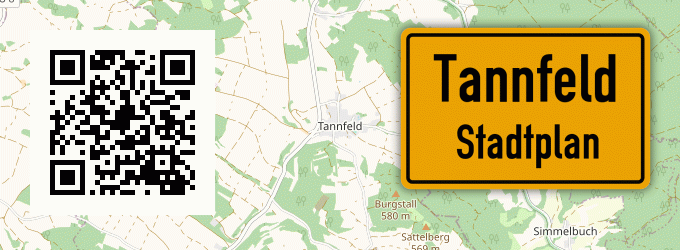 Stadtplan Tannfeld