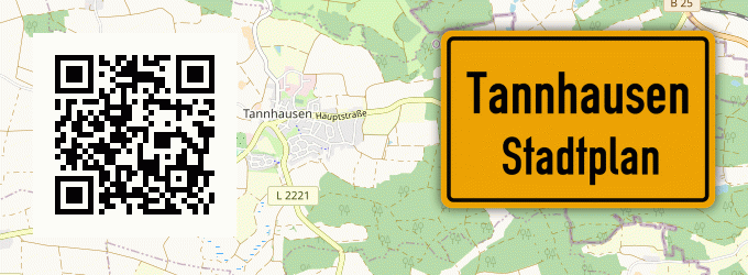 Stadtplan Tannhausen