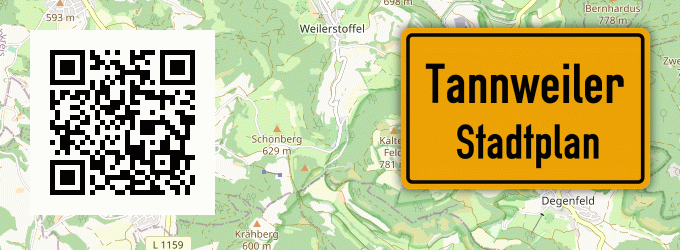 Stadtplan Tannweiler