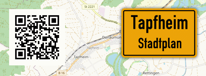 Stadtplan Tapfheim