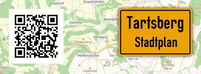 Stadtplan Tartsberg