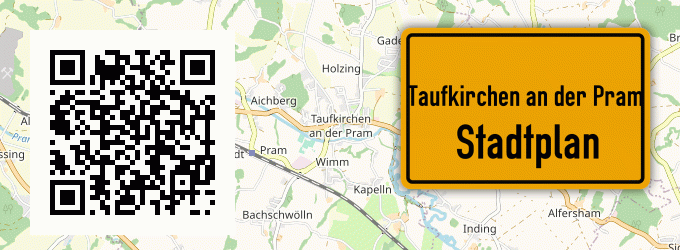 Stadtplan Taufkirchen an der Pram