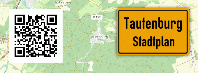 Stadtplan Tautenburg