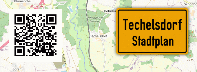 Stadtplan Techelsdorf