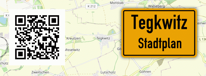 Stadtplan Tegkwitz