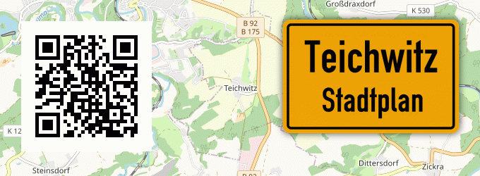Stadtplan Teichwitz