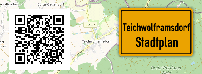 Stadtplan Teichwolframsdorf