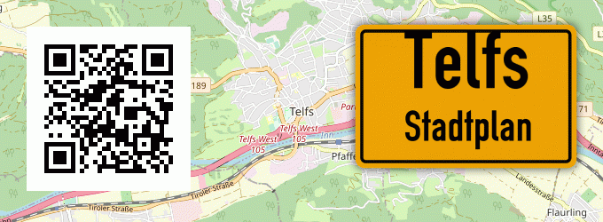 Stadtplan Telfs