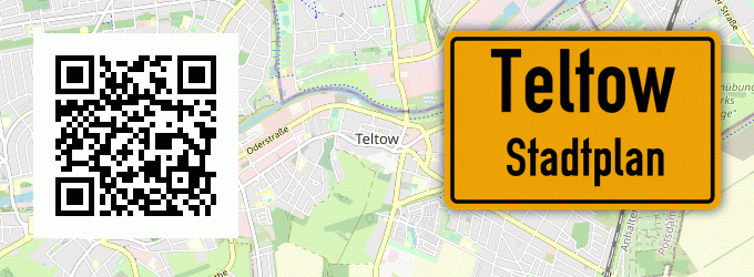 Stadtplan Teltow