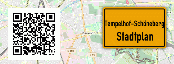 Stadtplan Tempelhof-Schöneberg