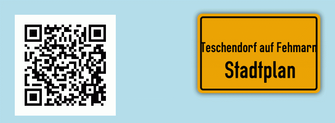 Stadtplan Teschendorf auf Fehmarn