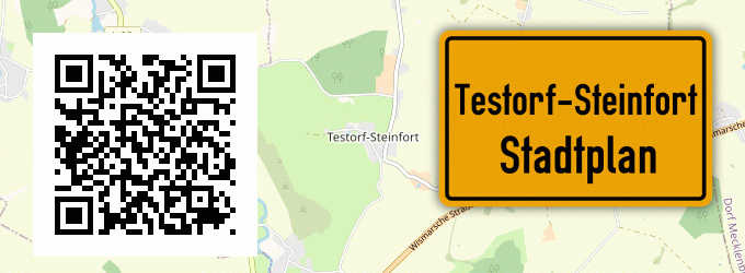 Stadtplan Testorf-Steinfort