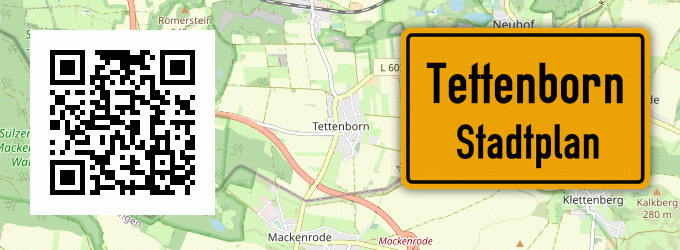Stadtplan Tettenborn