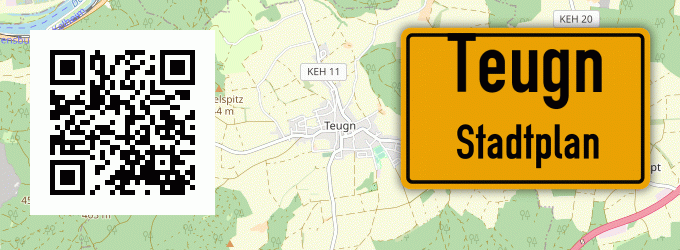 Stadtplan Teugn