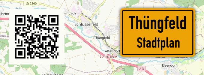 Stadtplan Thüngfeld